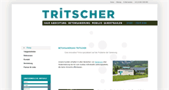 Desktop Screenshot of bs-tritscher.at